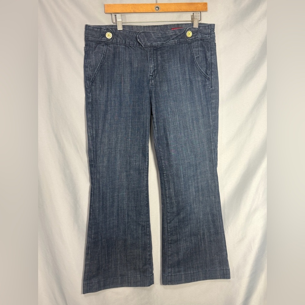 Vigoss Women's Jeans Size 13/14  Boot Cut Low Rise Stretch Denim Y2K EUC